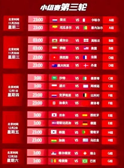 超低平赔!赔率暗示世界杯小组末轮一场默契球?